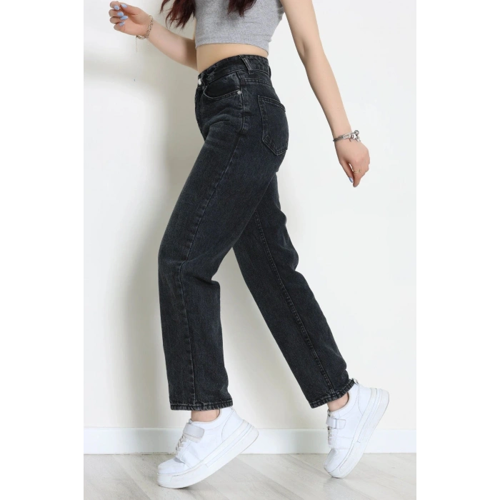 Straight Kot Pantolon Füme - 31822.2059.