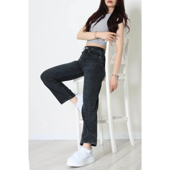 Straight Kot Pantolon Füme - 31822.2059.