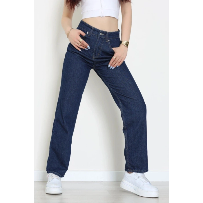 Straight Kot Pantolon Koyulaci - 31822.2059.