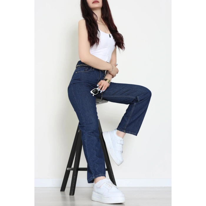 Straight Kot Pantolon Koyulaci - 31822.2059.