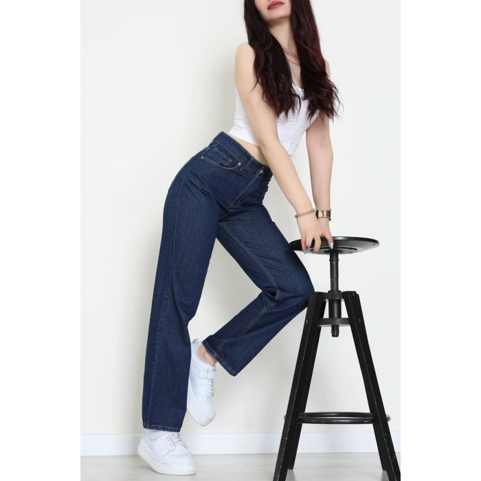 Straight Kot Pantolon Koyulaci - 31822.2059.