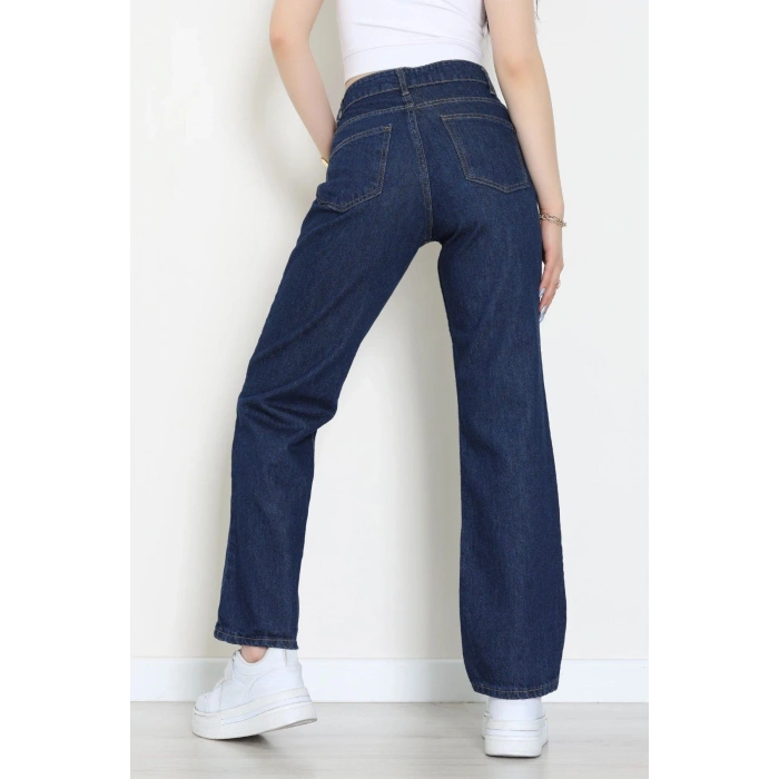 Straight Kot Pantolon Koyulaci - 31822.2059.