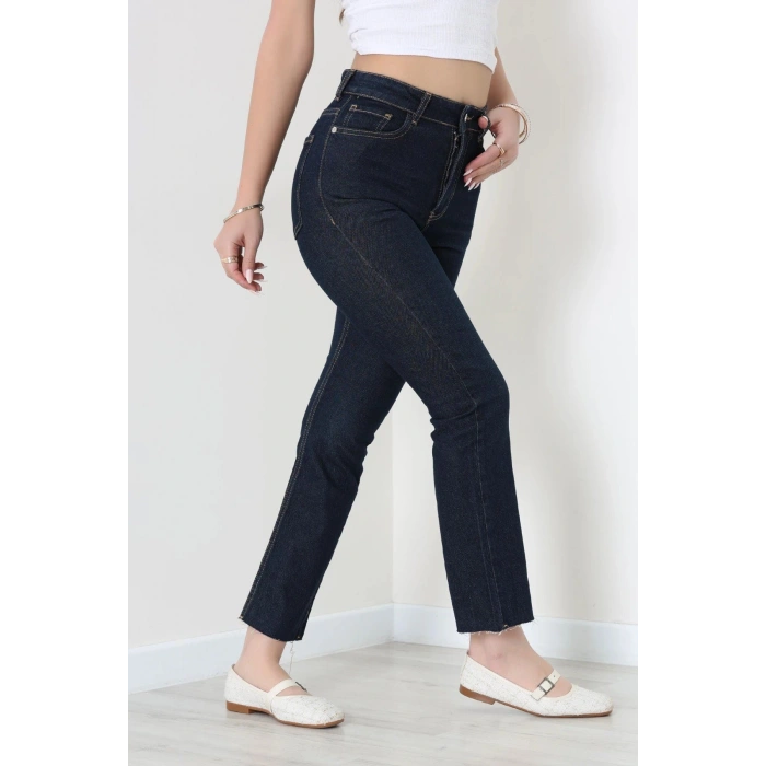 Straight Kot Pantolon Koyumavi - 32417.1590.