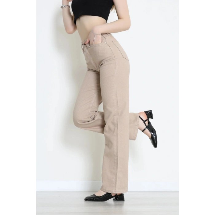 Straight Kot Pantolon Kumbeji - 410452.2141.