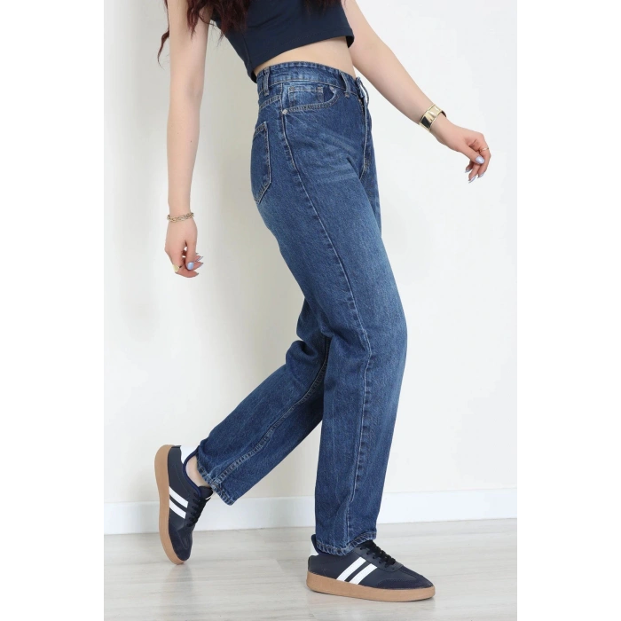 Straight Kot Pantolon Mavi - 31822.2059.