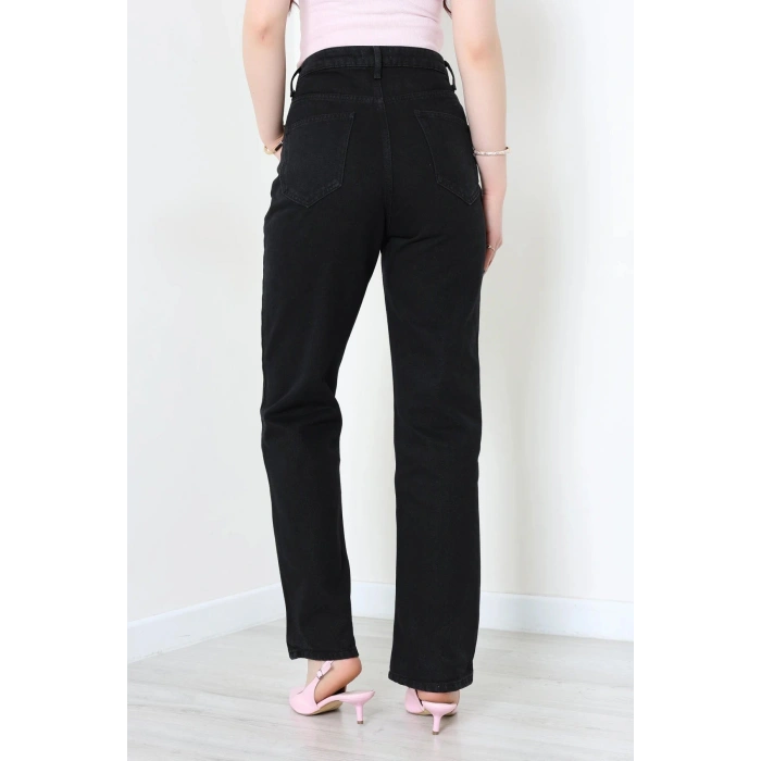 Straight Kot Pantolon Siyah - 44052.1590.