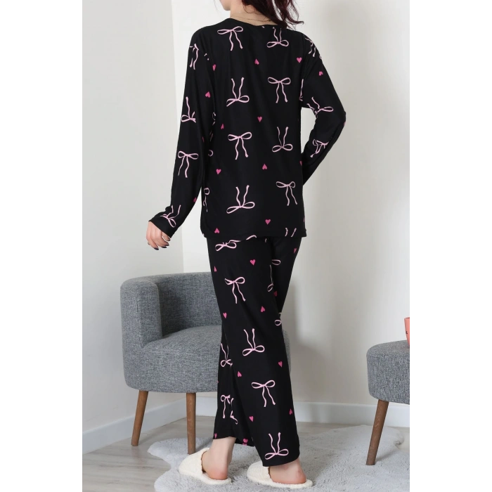 Süet Alt Üst Aynı Pijama Takımı Pembefiyonk - 118.1287.