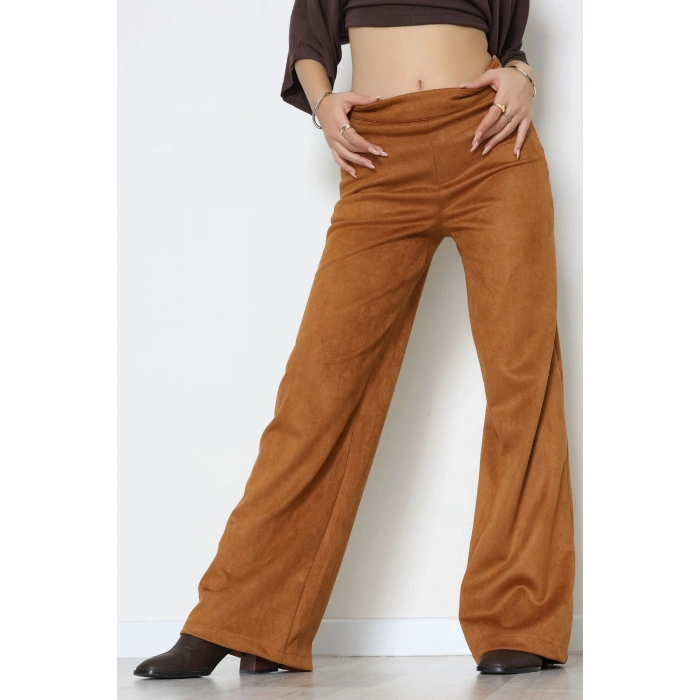 Süet Pantolon Taba - 1808.2126.
