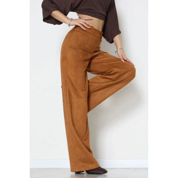 Süet Pantolon Taba - 1808.2126.