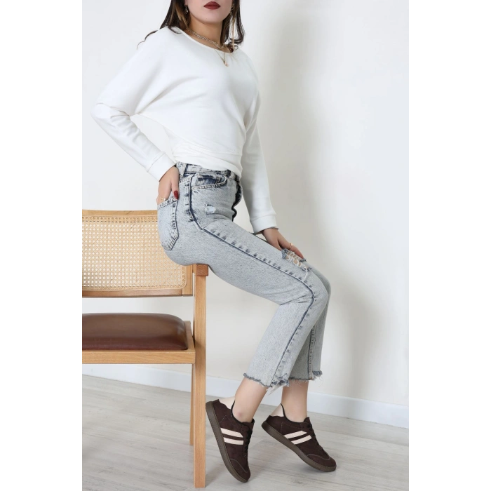 Süet Spor Ayakkabı Kahvekrem - 31839.264.