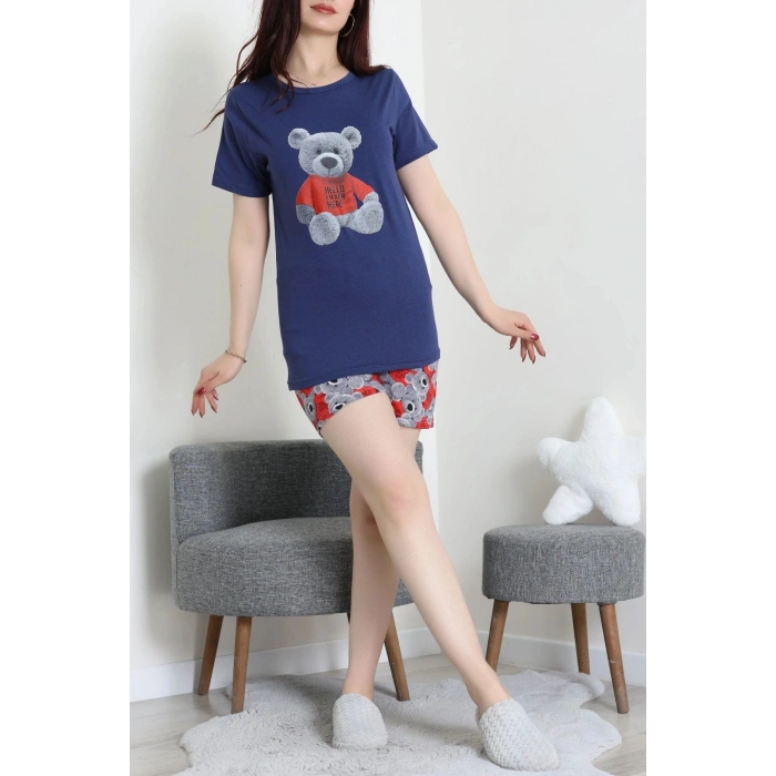 Süprem Baskılı Pijama Takım Laciayı - 50775.1773.