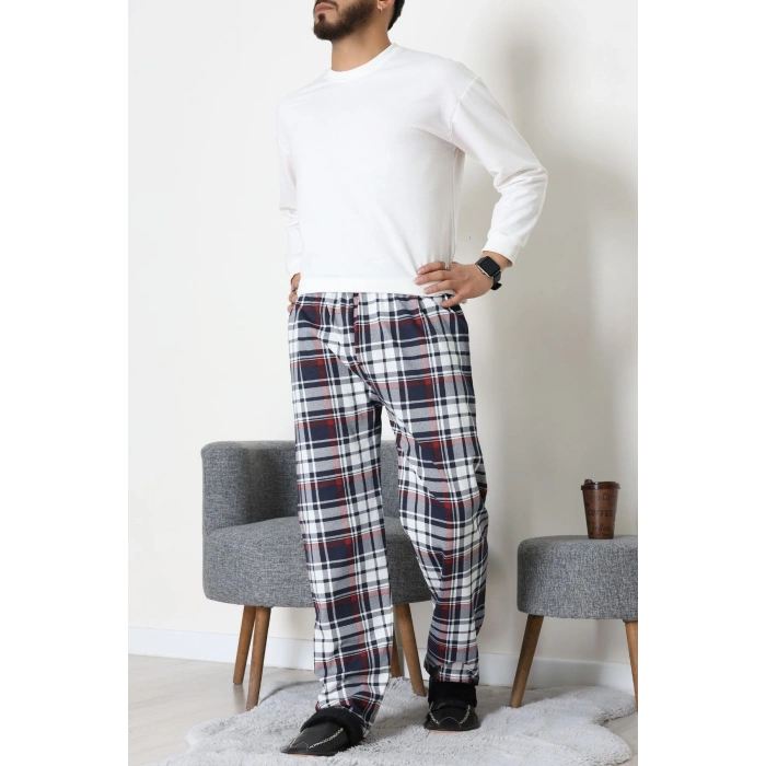 Süprem Ekoseli Erkek Pijama Altı Lacigri - 70889.1838.