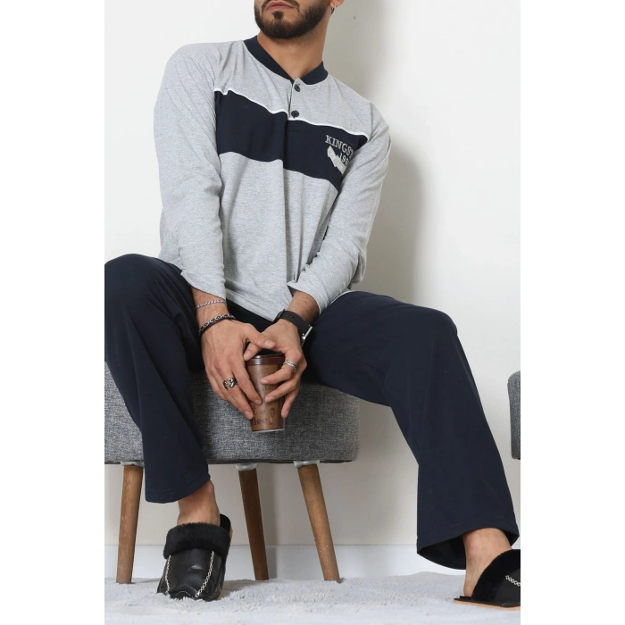 Süprem Erkek Pijama Takımı Grilaci1 - 42004.1838.