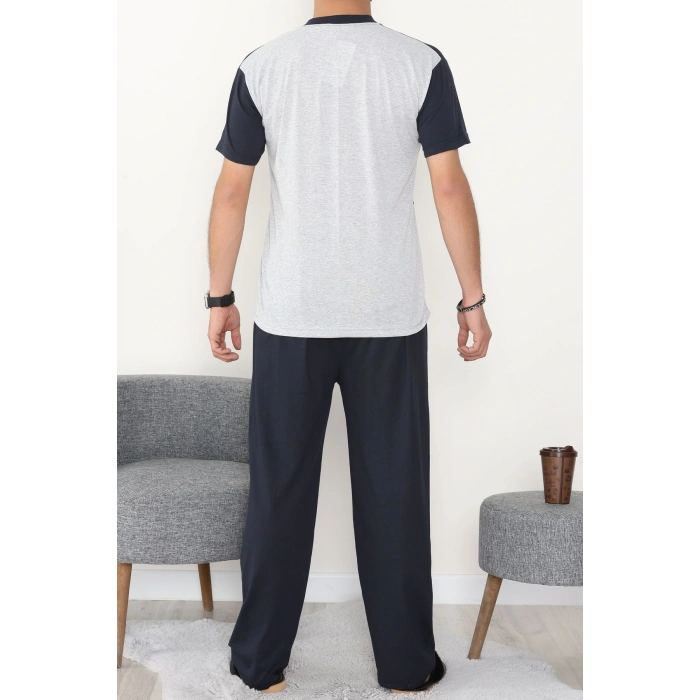 Süprem Erkek Pijama Takımı Lacivert - 42791.1838.