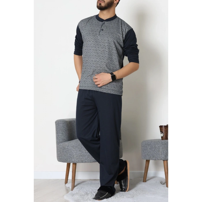 Süprem Jakarlı Erkek Pijama Takımı Lacifüme - 70888.1838.