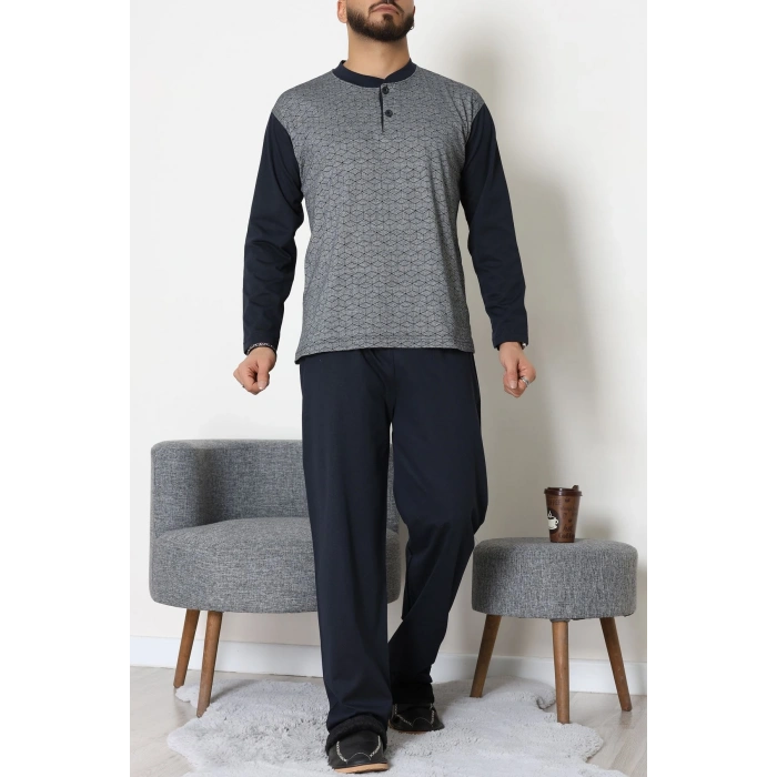 Süprem Jakarlı Erkek Pijama Takımı Lacifüme - 70888.1838.