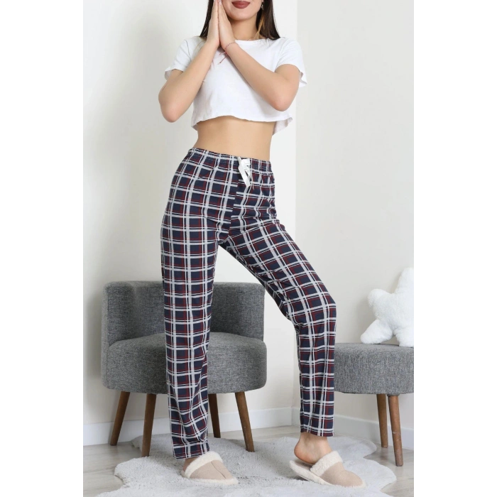 Süprem Pijama Altı Bordolacivert - 52255.1929.