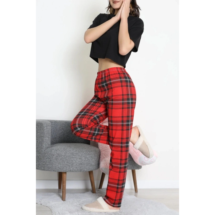 Süprem Pijama Altı Kırmızıekose - 52255.1929.