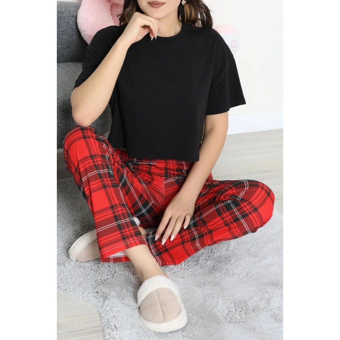 Süprem Pijama Altı Kırmızıekose - 52255.1929.