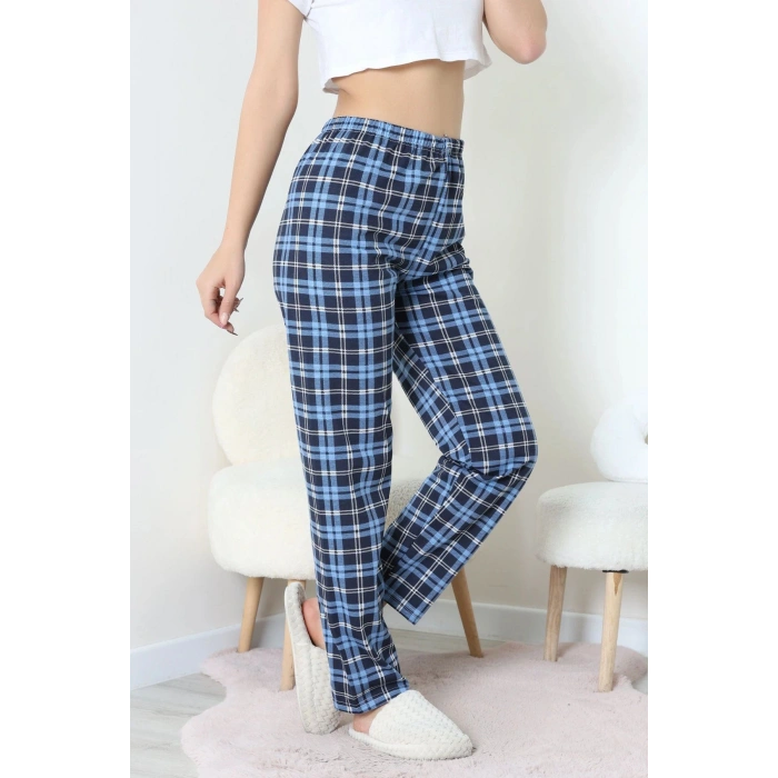Süprem Pijama Altı Mavi - 52255.1929.