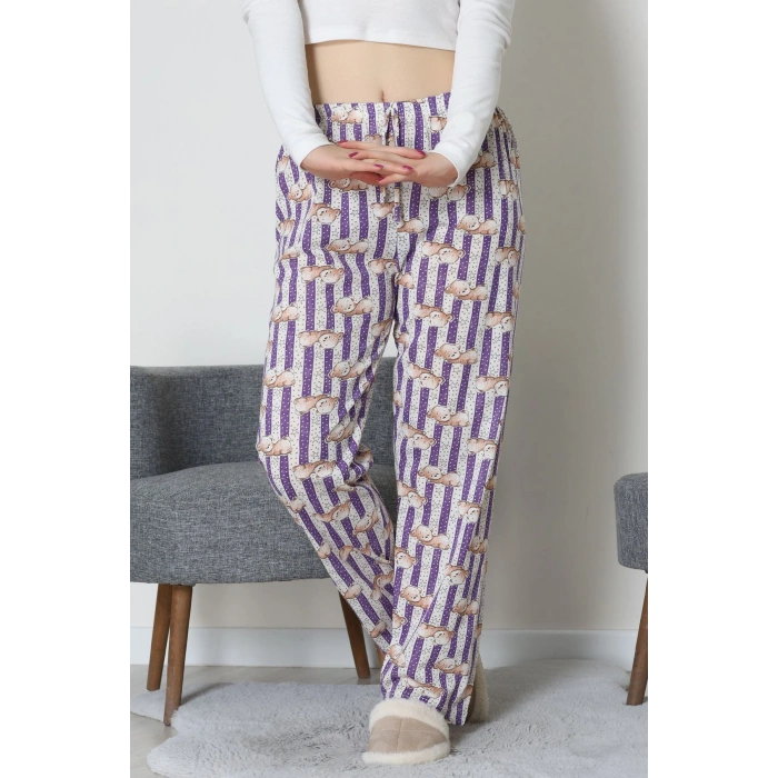 Süprem Pijama Altı Mor - 55008.1567.