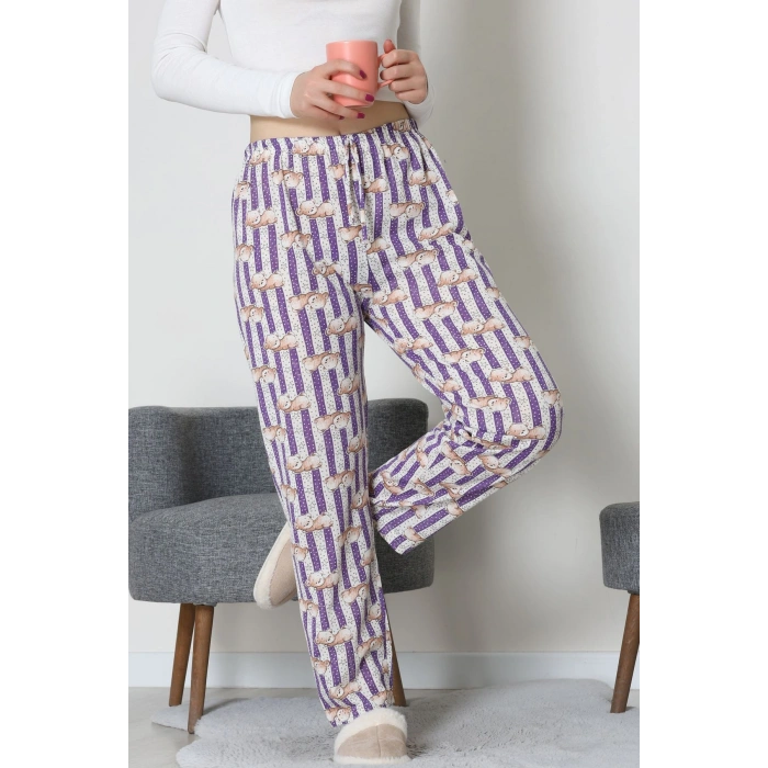 Süprem Pijama Altı Mor - 55008.1567.