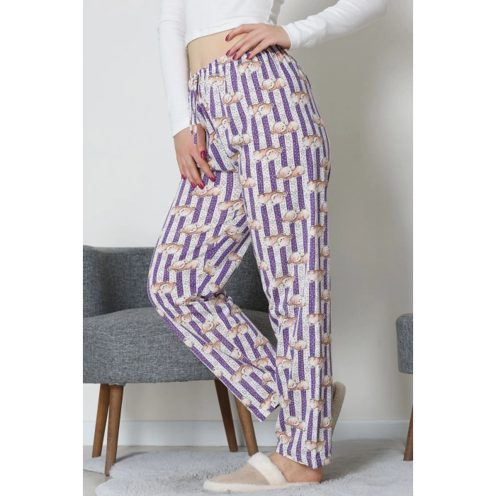 Süprem Pijama Altı Mor - 55008.1567.