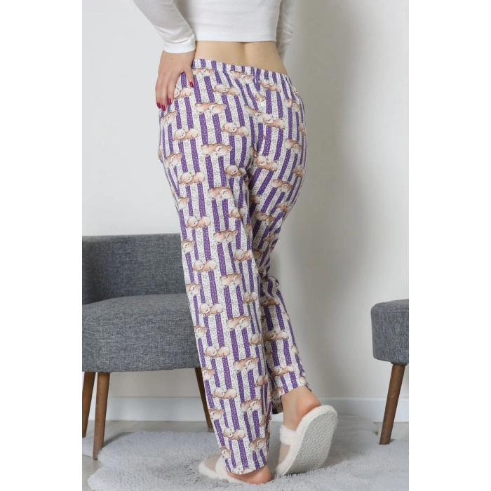 Süprem Pijama Altı Mor - 55008.1567.