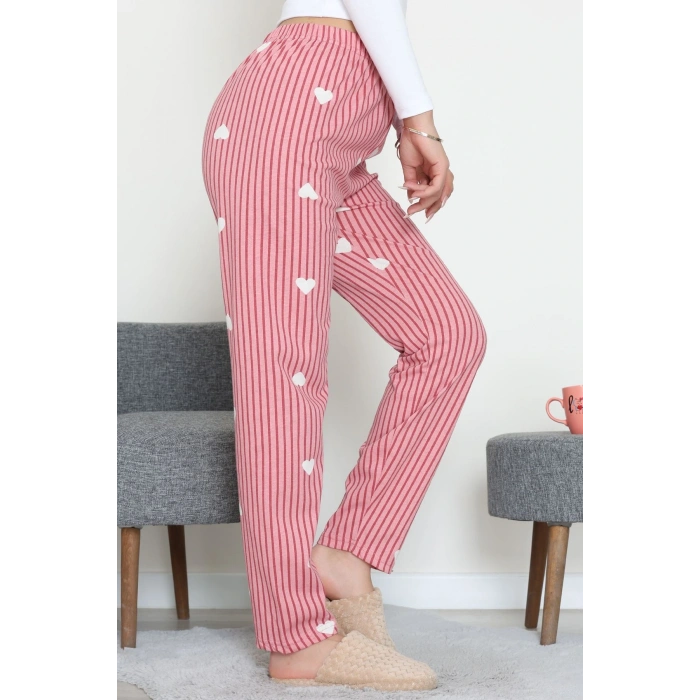 Süprem Pijama Altı Pembeçizgili - 52125.1567.