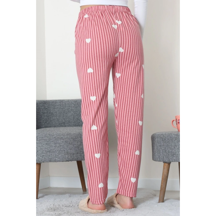 Süprem Pijama Altı Pembeçizgili - 52125.1567.