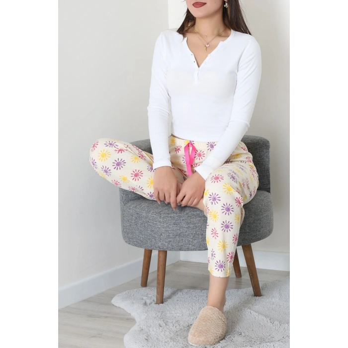 Süprem Pijama Altı Sarı - 52125.1567.