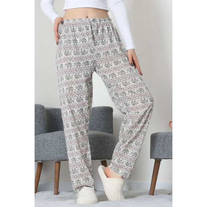 Süprem Pijama Altı Siyahbeyaz - 55008.1567.