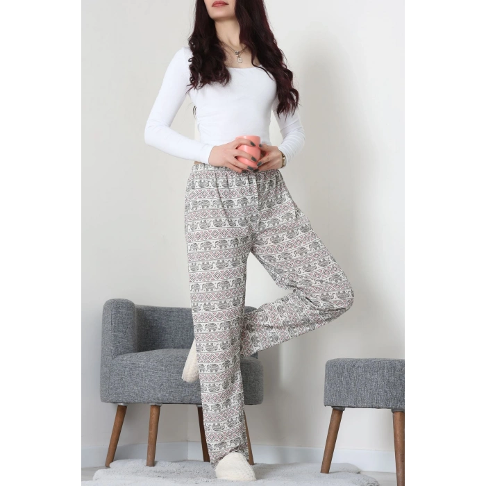 Süprem Pijama Altı Siyahbeyaz - 55008.1567.