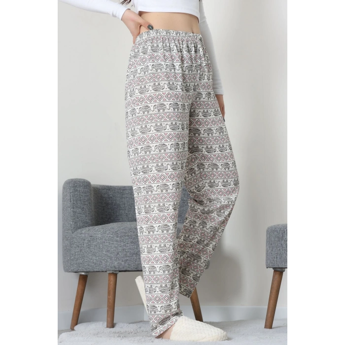 Süprem Pijama Altı Siyahbeyaz - 55008.1567.