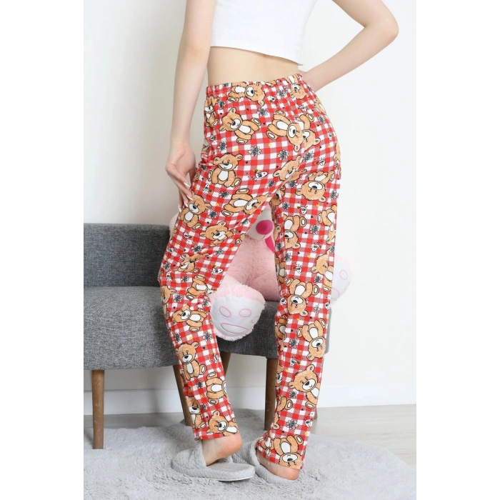 Süprem Pijama Altı Vizonkırmızı - 52255.1929.