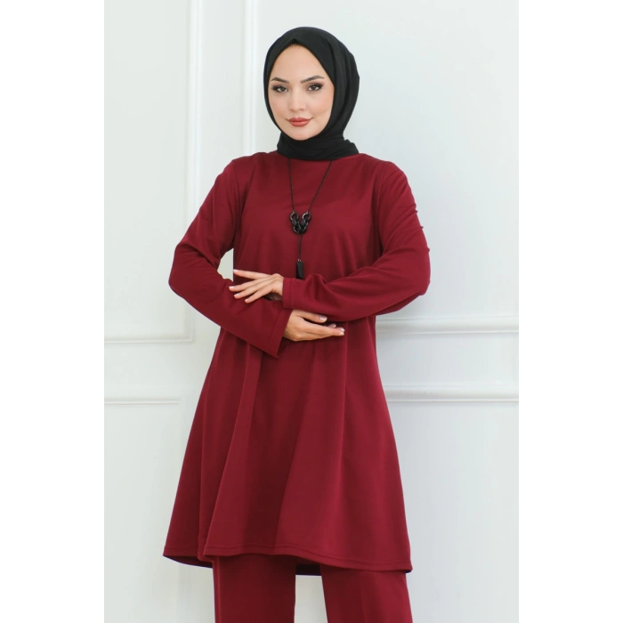 takım elbise bordo 107