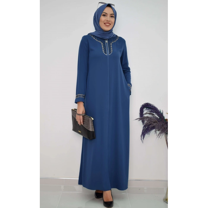 TAŞ DETAYLI FERACE İNDİGO MC2010