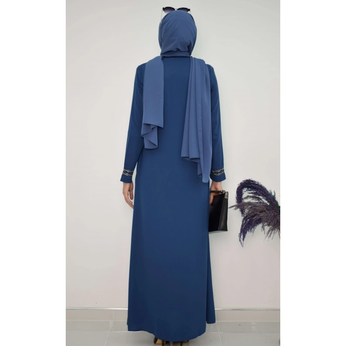 TAŞ DETAYLI FERACE İNDİGO MC2010