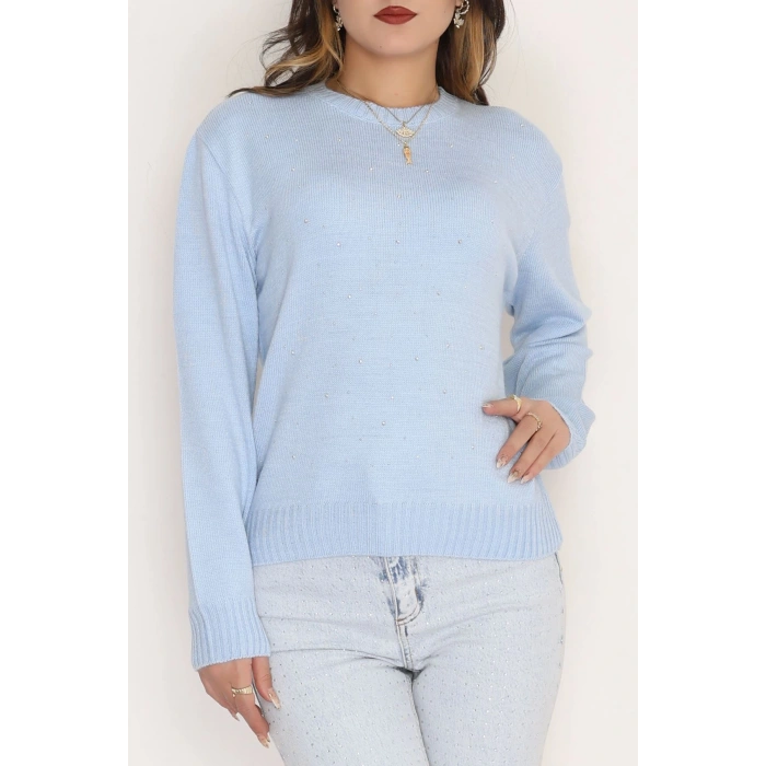 Taş Detaylı Triko Bebemavi - 2399.1765.