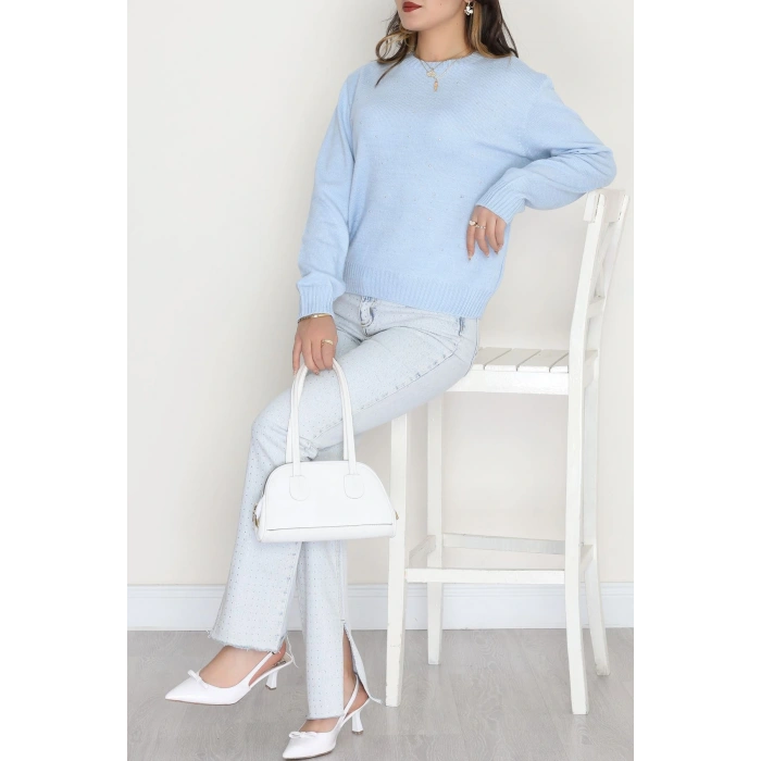 Taş Detaylı Triko Bebemavi - 2399.1765.