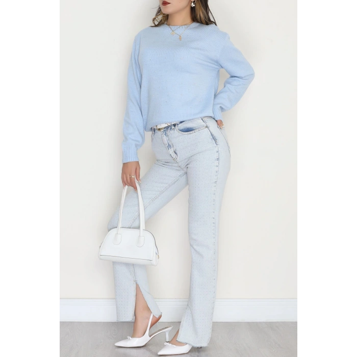 Taş Detaylı Triko Bebemavi - 2399.1765.