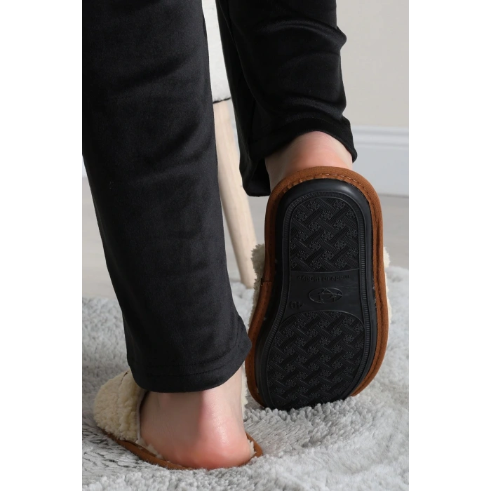 Teddy Ev Terliği Krem - 1760.1846.