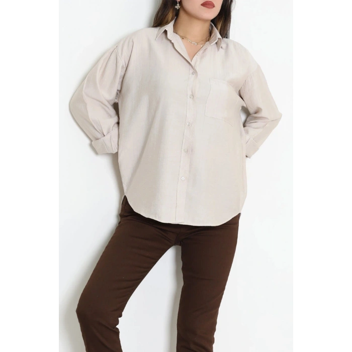 Tek Cep Salaş Gömlek Taş - 7932.1437.