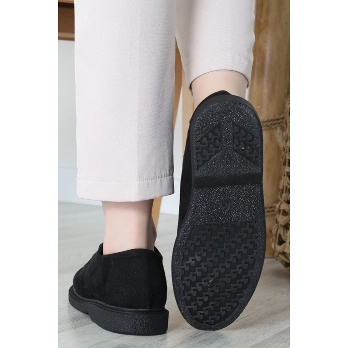 Termo Taban Bağcıklı Ayakkabı Süetsiyah - 31651.1846.