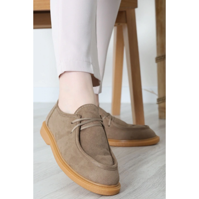 Termo Taban Bağcıklı Ayakkabı Süetvizon - 31651.1846.