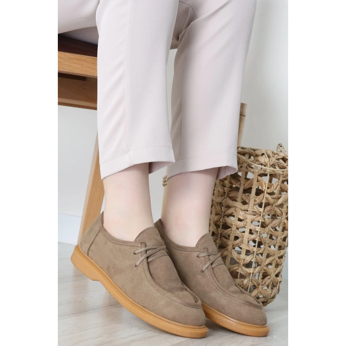 Termo Taban Bağcıklı Ayakkabı Süetvizon - 31651.1846.