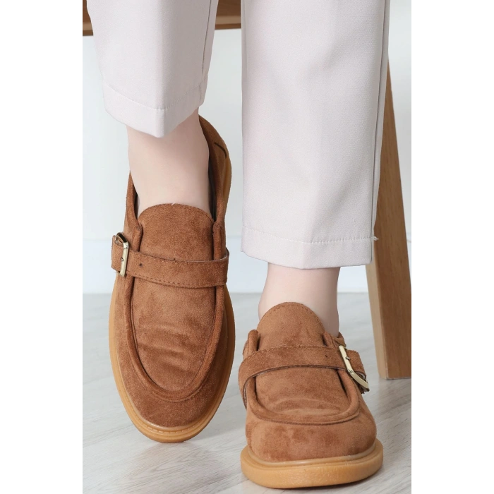 Termo Taban Tokalı Ayakkabı Süettaba - 31652.1846.