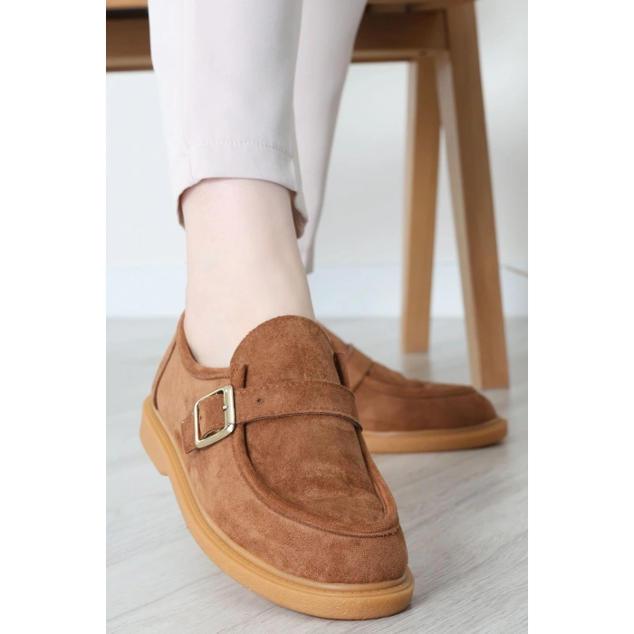 Termo Taban Tokalı Ayakkabı Süettaba - 31652.1846.