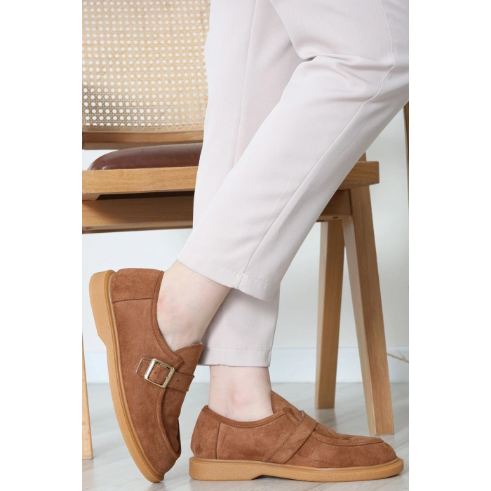 Termo Taban Tokalı Ayakkabı Süettaba - 31652.1846.