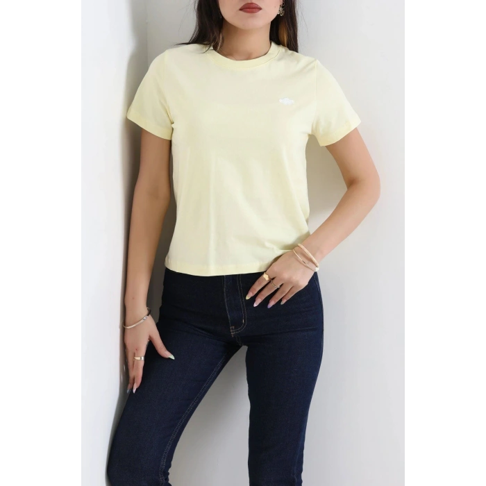 Tişört Sarı - 8175.1437.